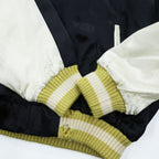 1990s HOUSTON Dragon Embroidered Souvenir Jacket Navy Size L - photo 9