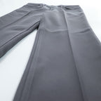 Wrangler ポリエステル ブーツカットパンツ ランチャードレスジーンズ 35×30 グレー フレア センタープレス メキシコ製 B2GY（8枚目）