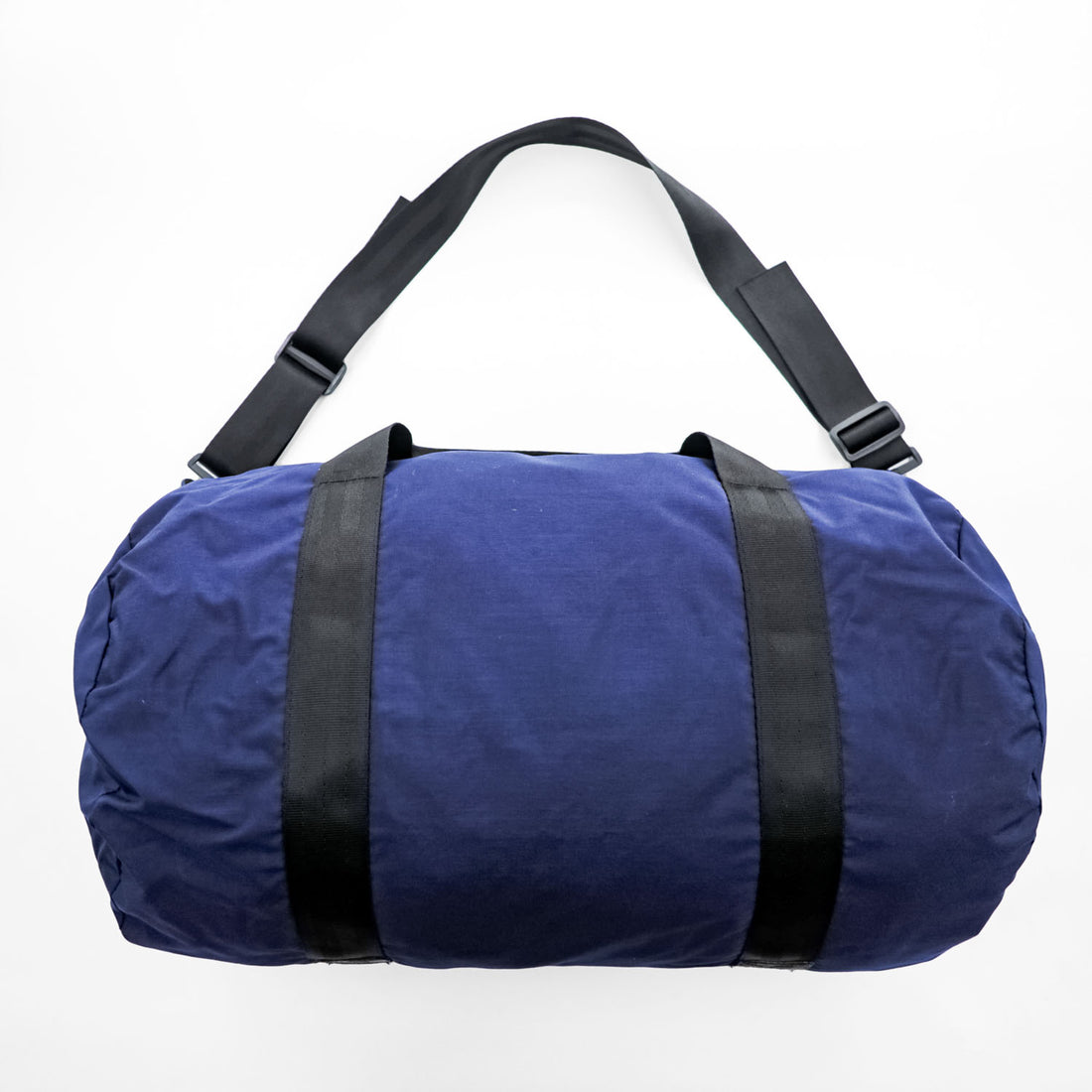 Herve Chapelier 90年代 USA製 ヴィンテージ ドラムバッグ ボストンバッグ 2WAY ネイビー ショルダーストラップ付属