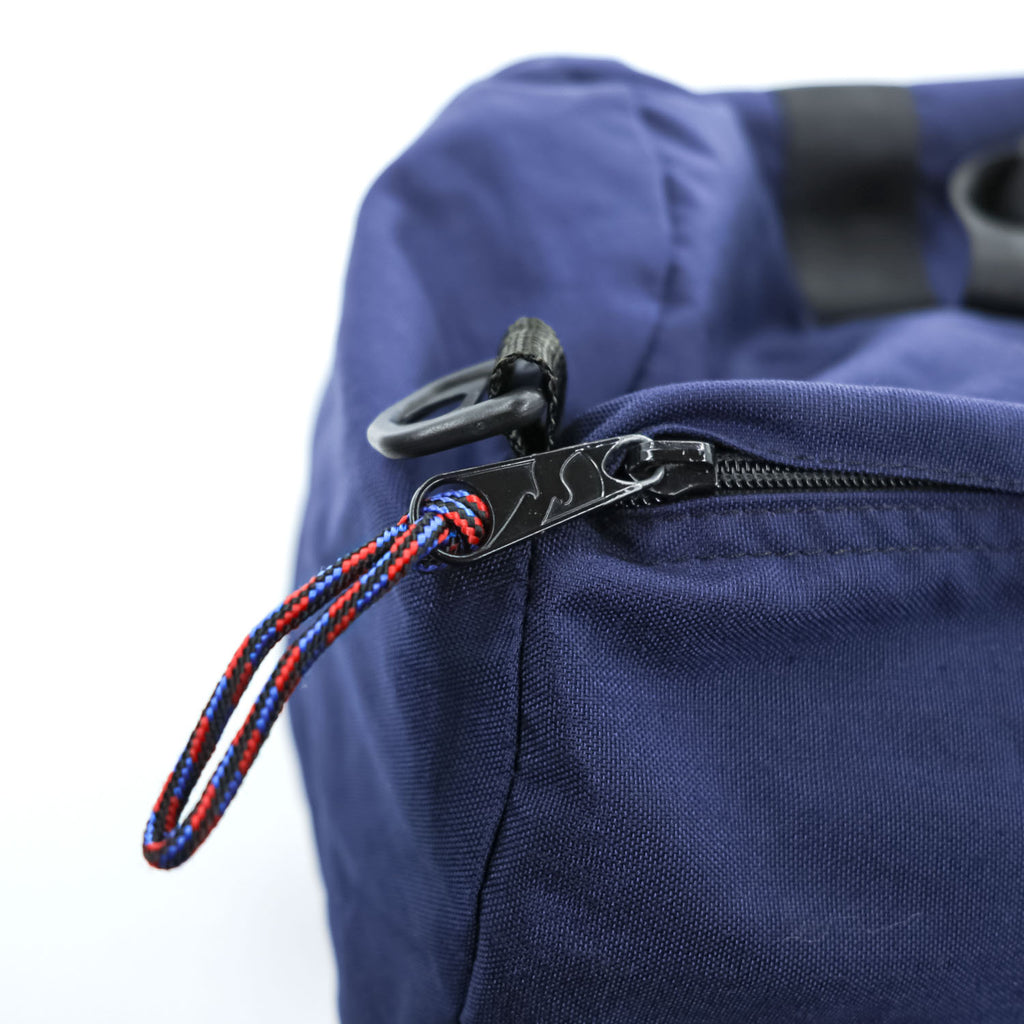 Herve Chapelier 90年代 USA製 ヴィンテージ ドラムバッグ ボストンバッグ 2WAY ネイビー ショルダーストラップ付属