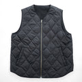 TAION リバーシブル ダウンベスト M ブラック Vネック ジップアップ UNITED ARROWS green label relaxing別注