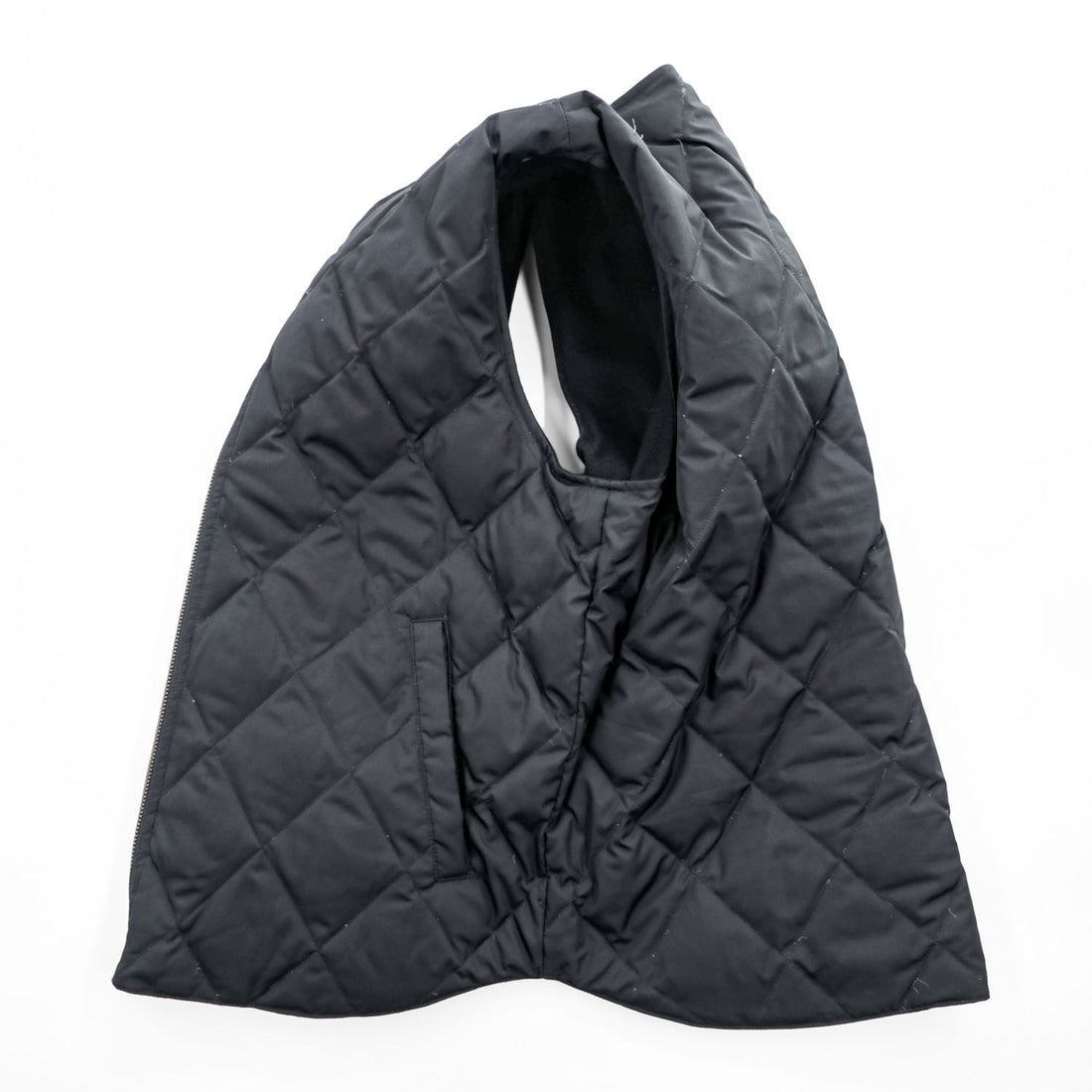 TAION リバーシブル ダウンベスト M ブラック Vネック ジップアップ UNITED ARROWS green label relaxing別注