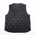 TAION リバーシブル ダウンベスト M ブラック Vネック ジップアップ UNITED ARROWS green label relaxing別注