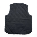 TAION リバーシブル ダウンベスト M ブラック Vネック ジップアップ UNITED ARROWS green label relaxing別注