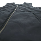 TAION リバーシブル ダウンベスト M ブラック Vネック ジップアップ UNITED ARROWS green label relaxing別注