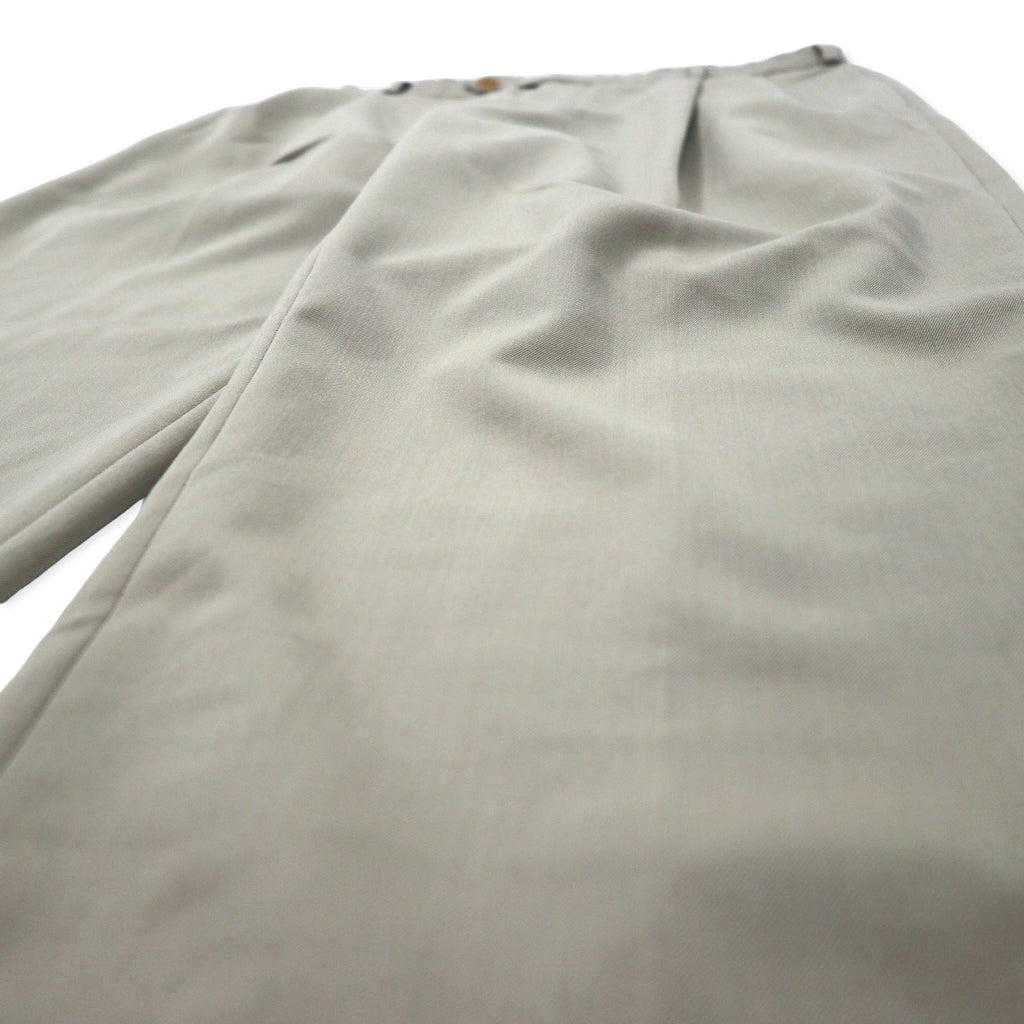 346 BROOKS BROTHERS 2タック ワイド スラックスパンツ 36 ベージュ ウール MADISON FIT - 日本然リトテ