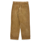 346 BROOKS BROTHERS タック ワイド コーデュロイパンツ 35 ブラウン コットン フランス製生地 - 日本然リトテ