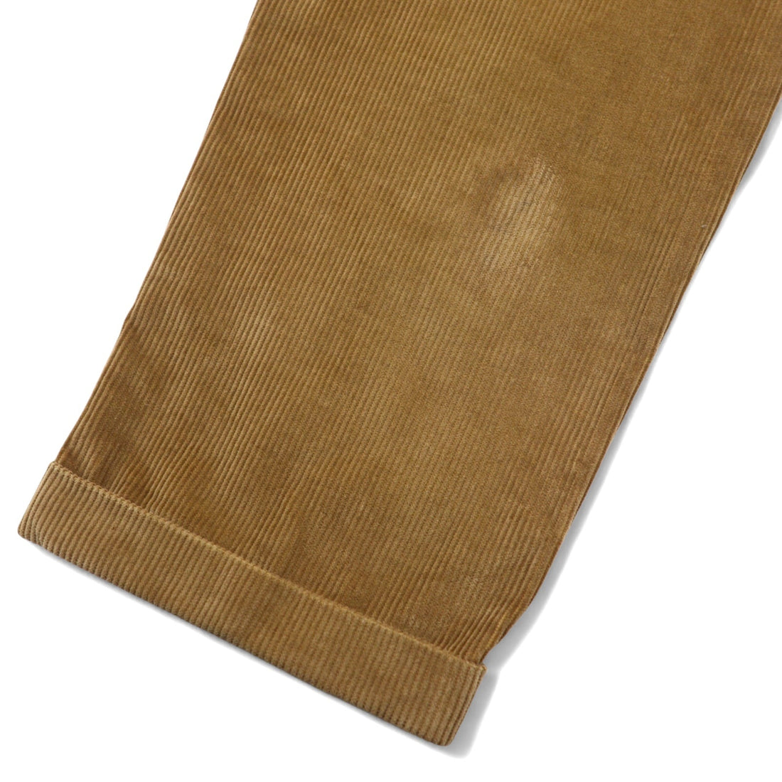 346 BROOKS BROTHERS タック ワイド コーデュロイパンツ 35 ブラウン コットン フランス製生地 - 日本然リトテ