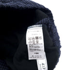 417 EDIFICE 2タック イージー スラックスパンツ L ネイビー チェック ポリエステル 23 - 030 - 312 - 4040 - 1 - 0 - 日本然リトテ