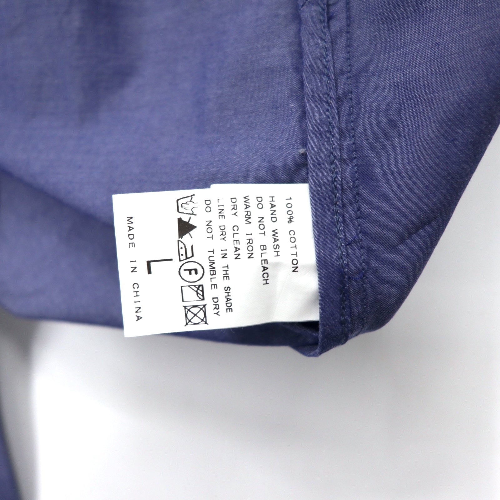 417 EDIFICE 2B テーラードジャケット L ブルー コットン 15 - 010 - 312 - 3006 未使用品 - 日本然リトテ