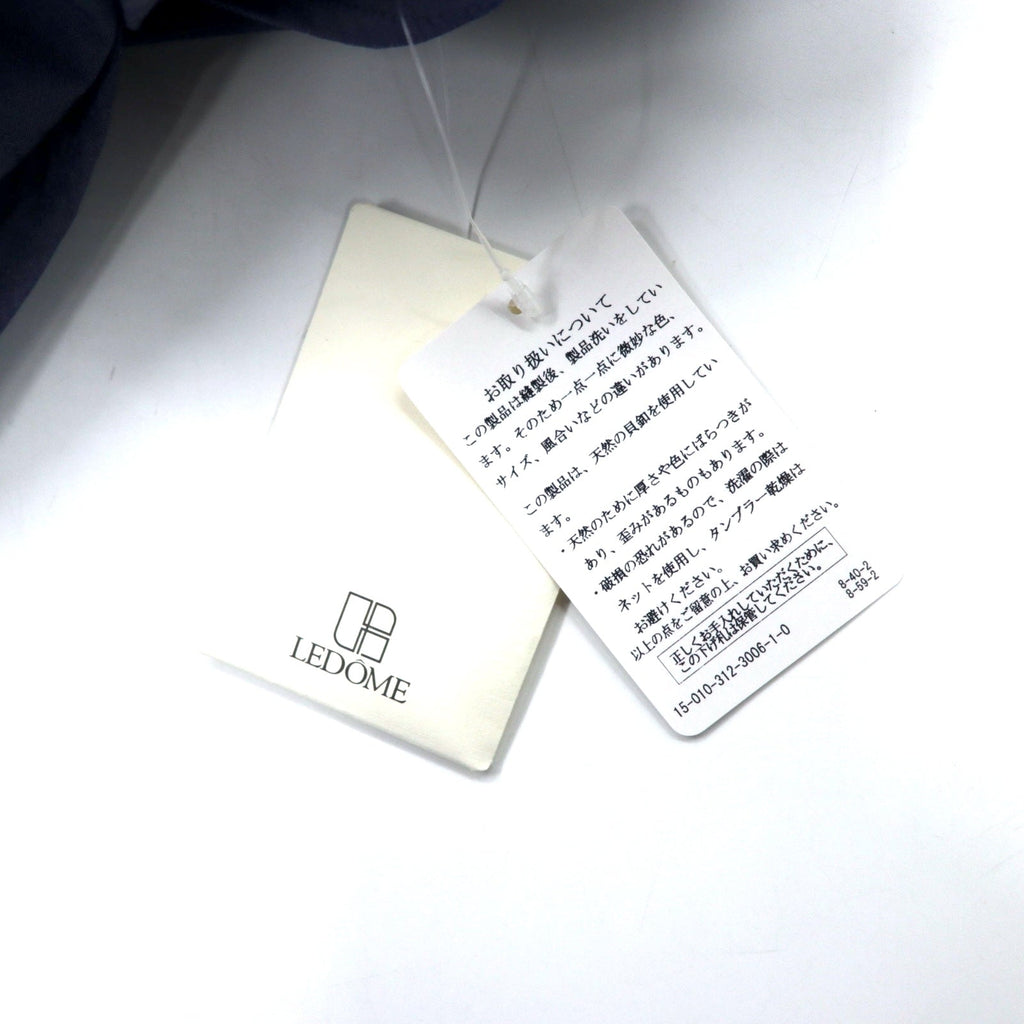 417 EDIFICE 2B テーラードジャケット L ブルー コットン 15 - 010 - 312 - 3006 未使用品 - 日本然リトテ