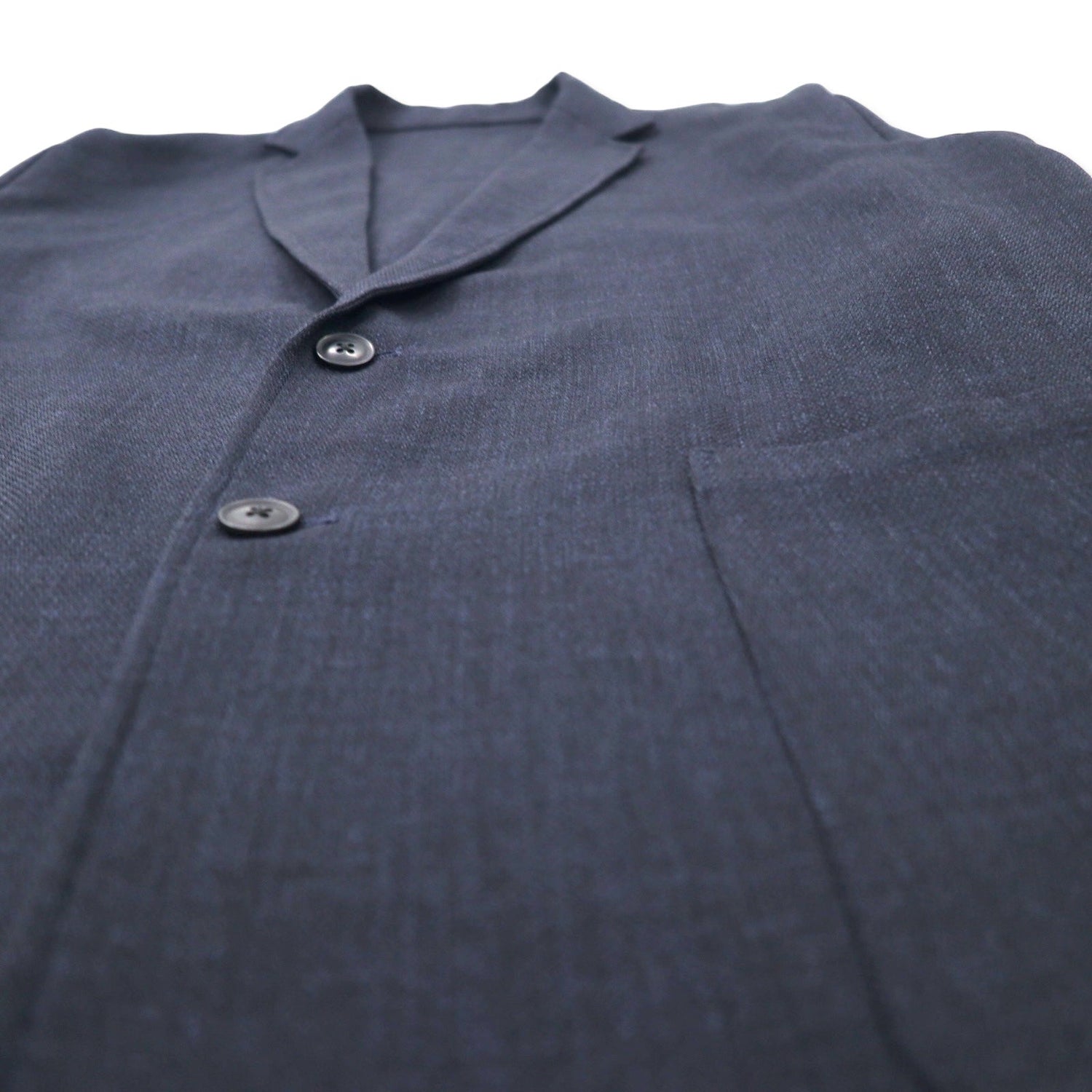 417 EDIFICE ヘリンボーン イージー スーツ セットアップ L