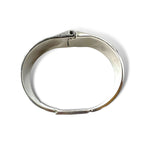 GUCCI G icon logo motif bracelet bangle silver made in Italy