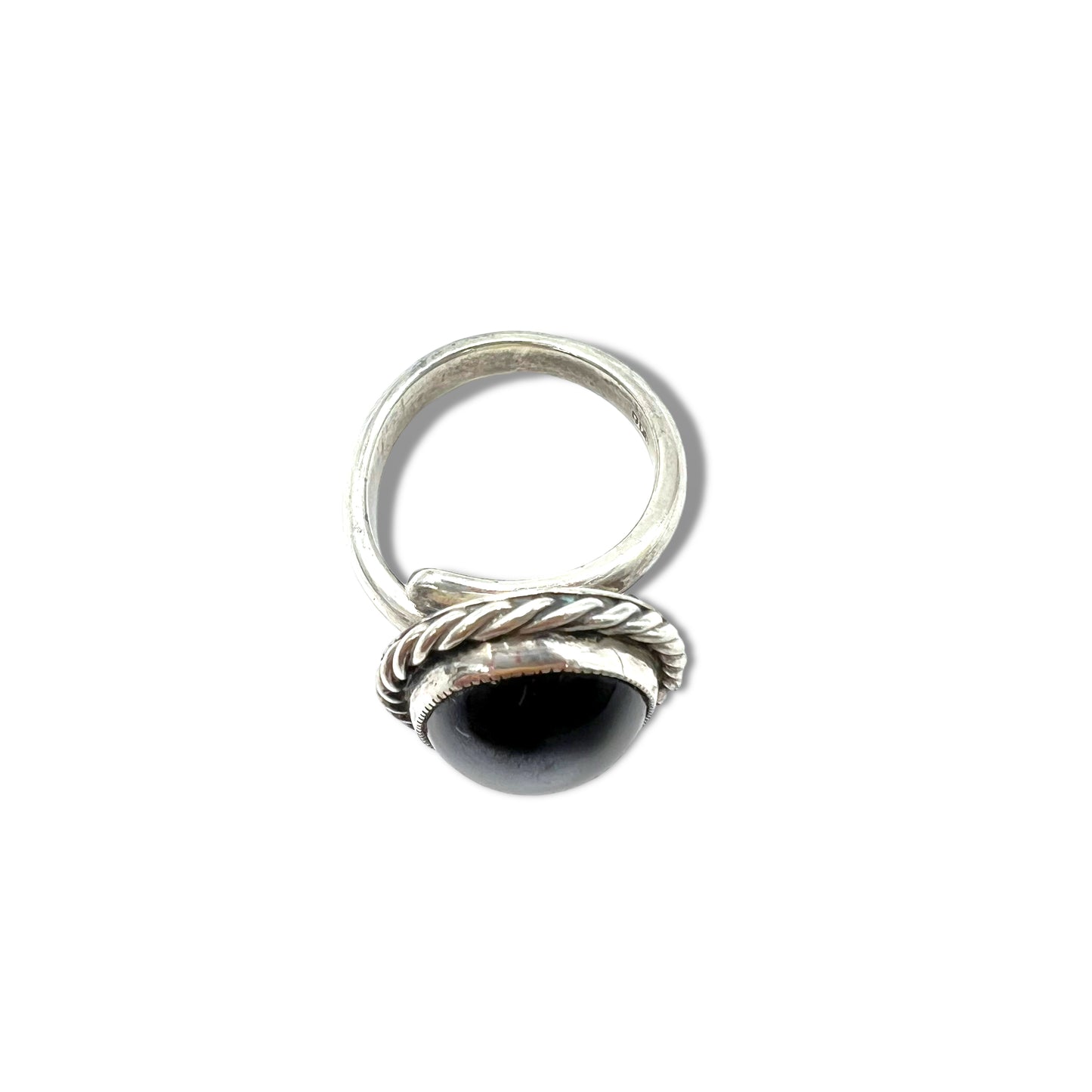 Indian Jewelry インディアンジュエリー リング 指輪 13号 オニキス ブラック SILVER 925