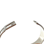 GUCCI G icon logo motif bracelet bangle silver made in Italy