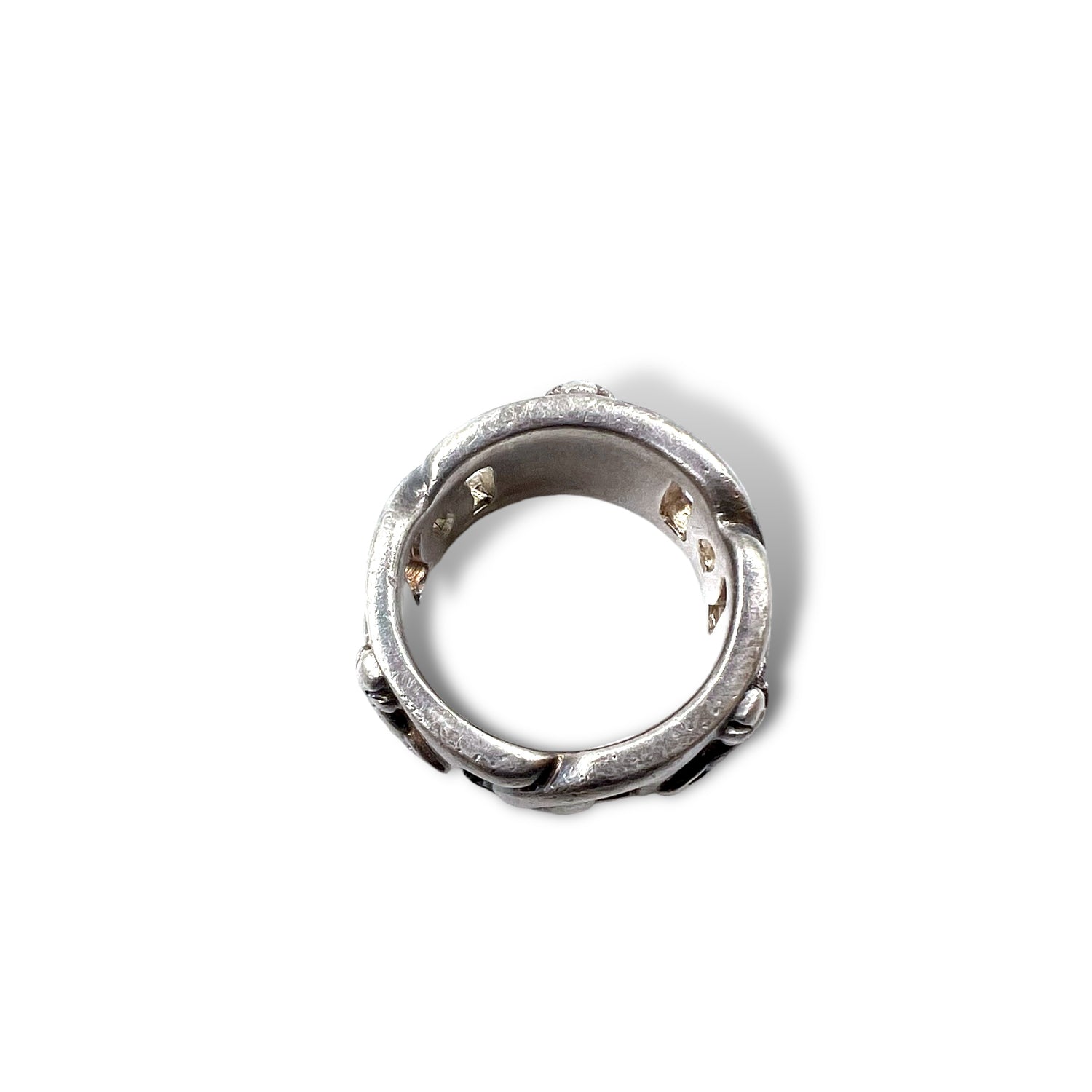 VIVIENNE WESTWOOD Orb Motif Silver Ring Ring 1us Size #4-4.5 