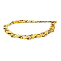 Vintage Link Chain Bracelet ヴィンテージ リンクチェーン ブレスレット 19cm ゴールド