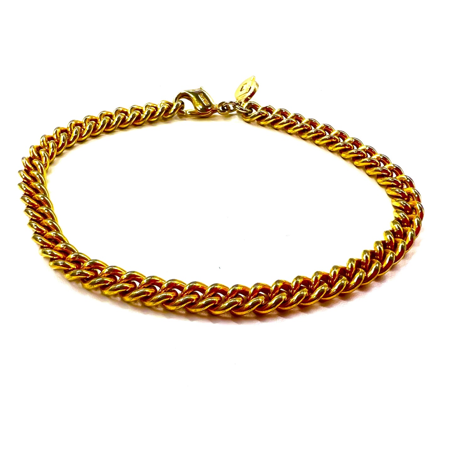 【Christian Dior】 bracelet ディオール 喜平ブレスレット縦28cm