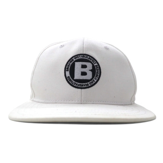 BRIEFING 6パネルキャップ FREE ホワイト コットン MENS WR BASIC CAP 未使用品