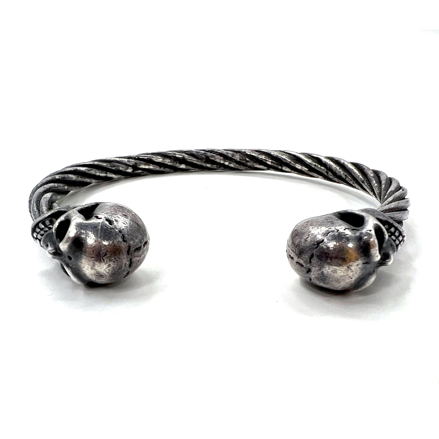 Gaboratory ( GABOR ) スカル ワイヤー バングル Skull Wire Bangle 