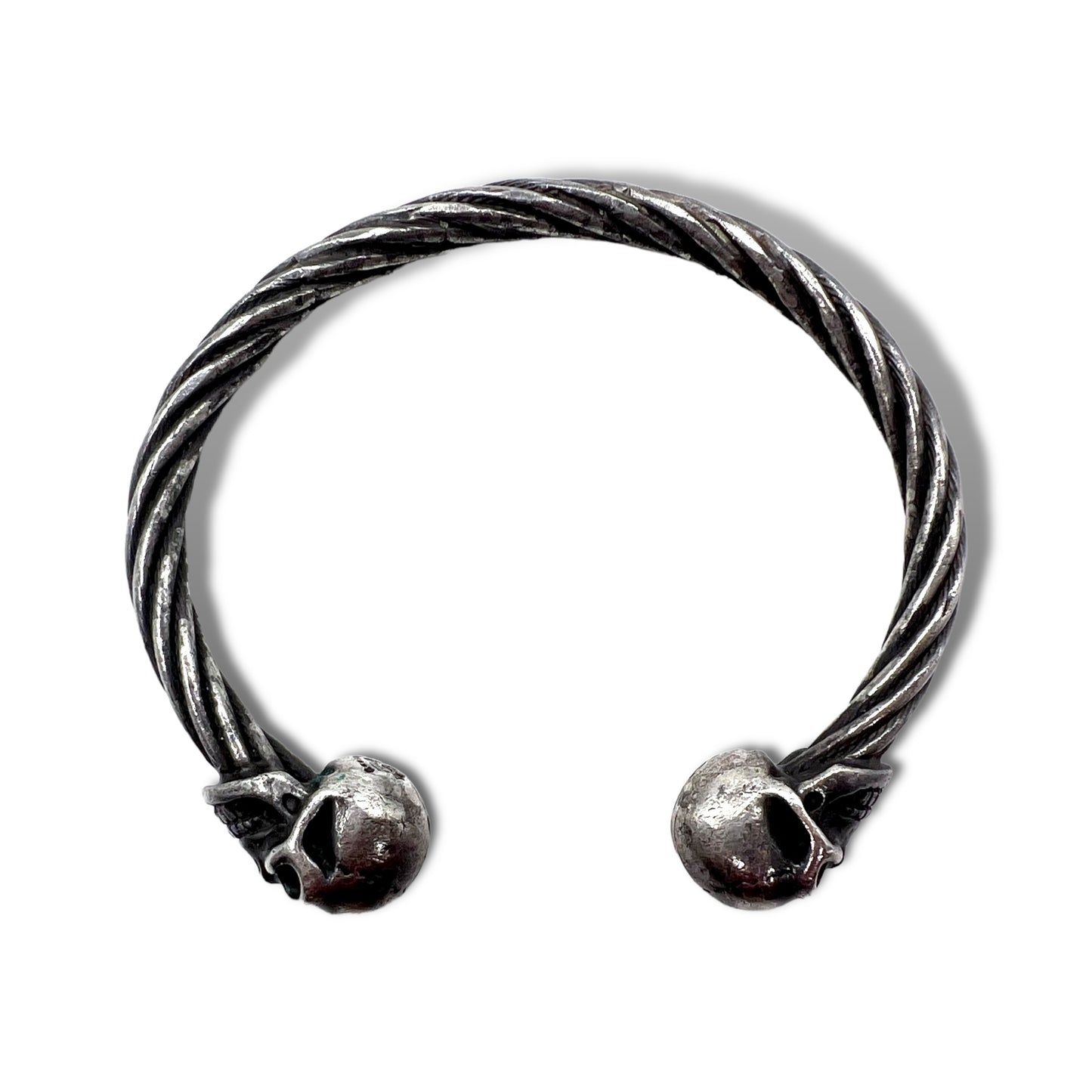 Gaboratory ( GABOR ) スカル ワイヤー バングル Skull Wire Bangle シルバー