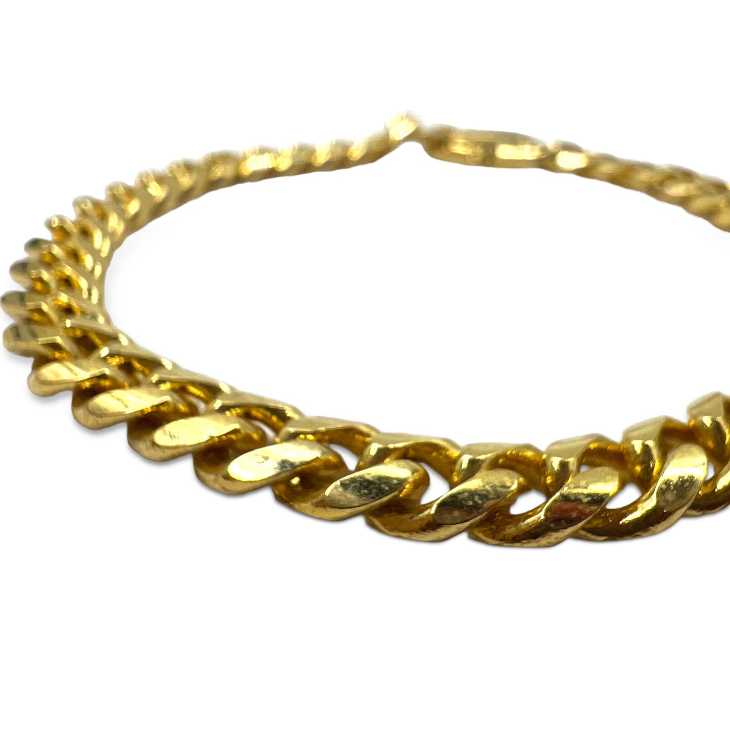 Vintage Gold Bracelet 喜平 チェーン ブレスレット 18.5cm ゴールド