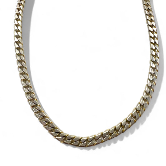 日本然リトテ-古着オンライン-Chain Necklace 喜平 チェーン ネックレス シルバー ゴールド 18KGP-Chain Necklace Kihei Chain Necklace Silver Gold 18KGP