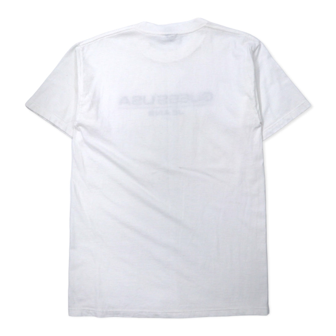 GUESS U.S.A. 90年代 ロゴプリント Tシャツ M ホワイト コットン メキシコ製