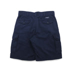 Polo by Ralph Lauren 90s Polo Chino Baggy Short Cargo Pants, Size L, Navy, Knee-Length