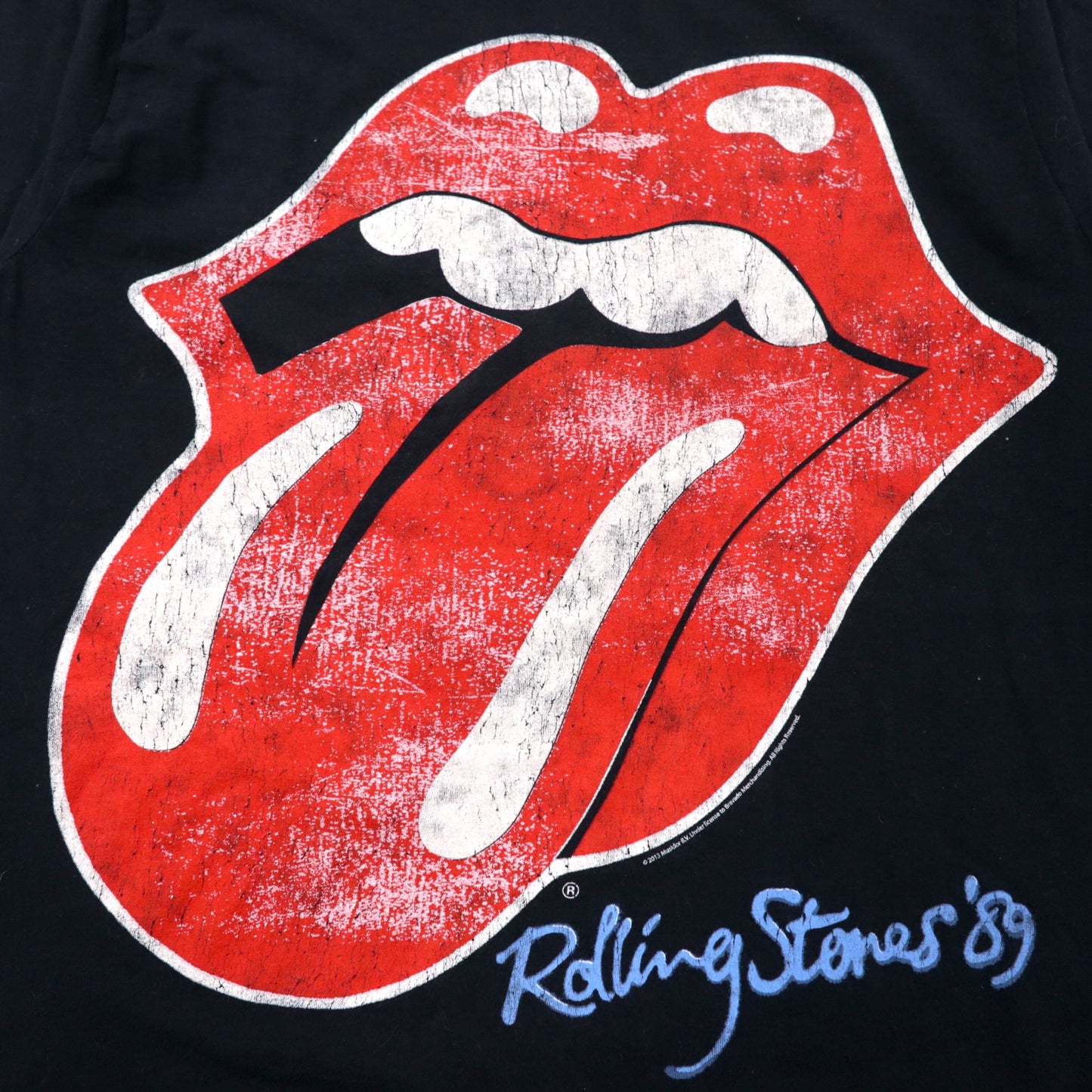 The Rolling Stones ローリングストーンズ バンドTシャツ M ブラック コットン