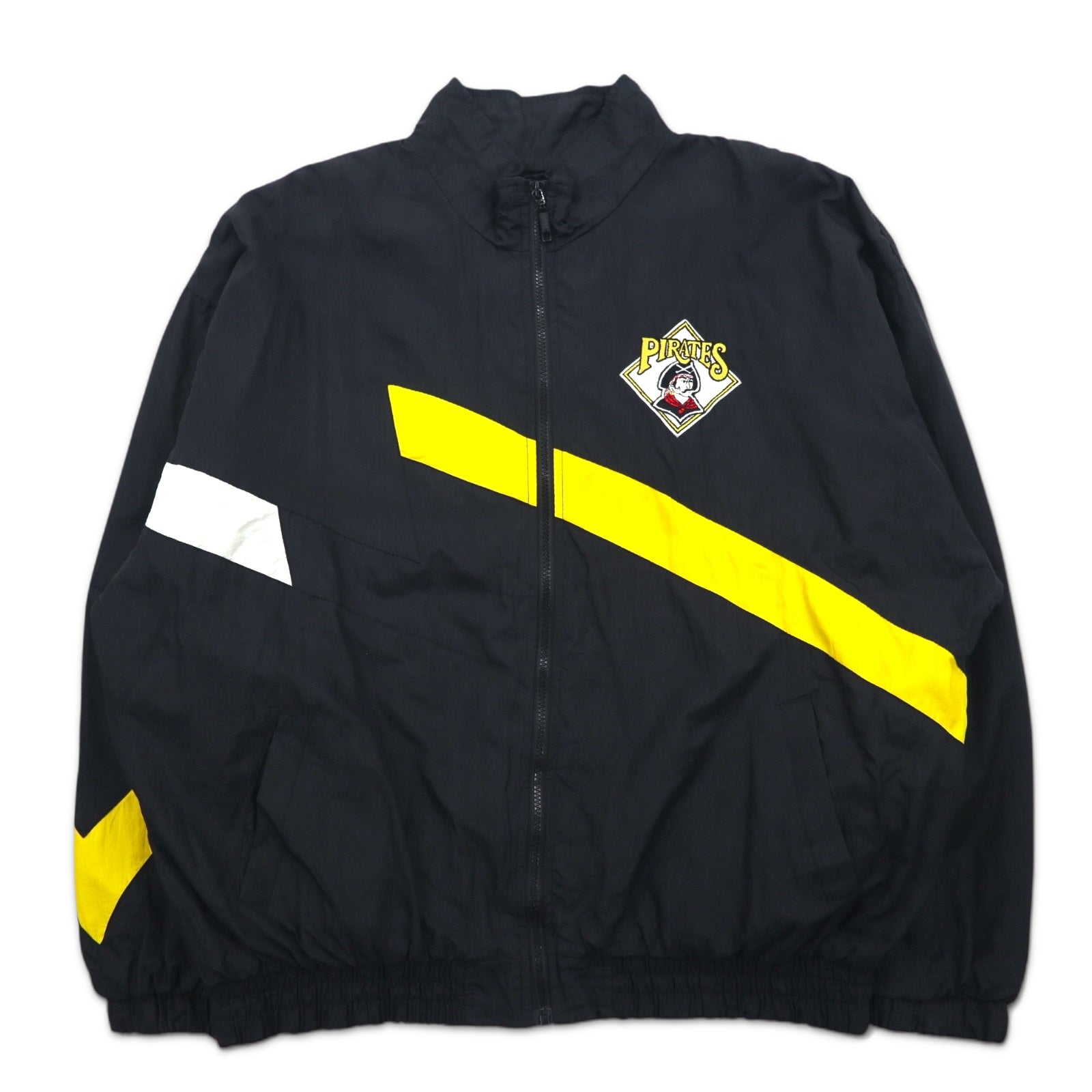STARTER 90年代 ナイロンジャケット XL ブラック ナイロン PITTSBURGH PIRATES MLB GENUINE MERCHANDISE
