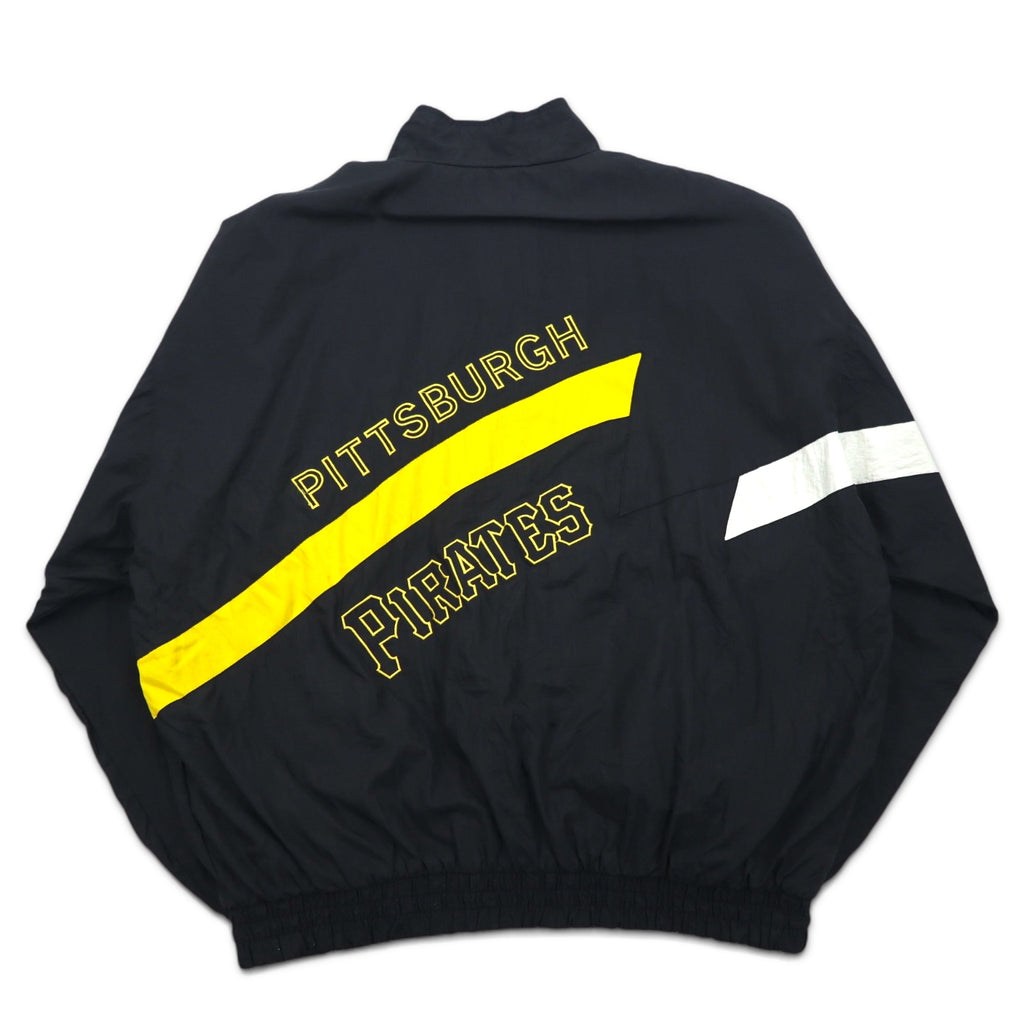 STARTER 90年代 ナイロンジャケット XL ブラック ナイロン PITTSBURGH PIRATES MLB GENUINE MERCHANDISE