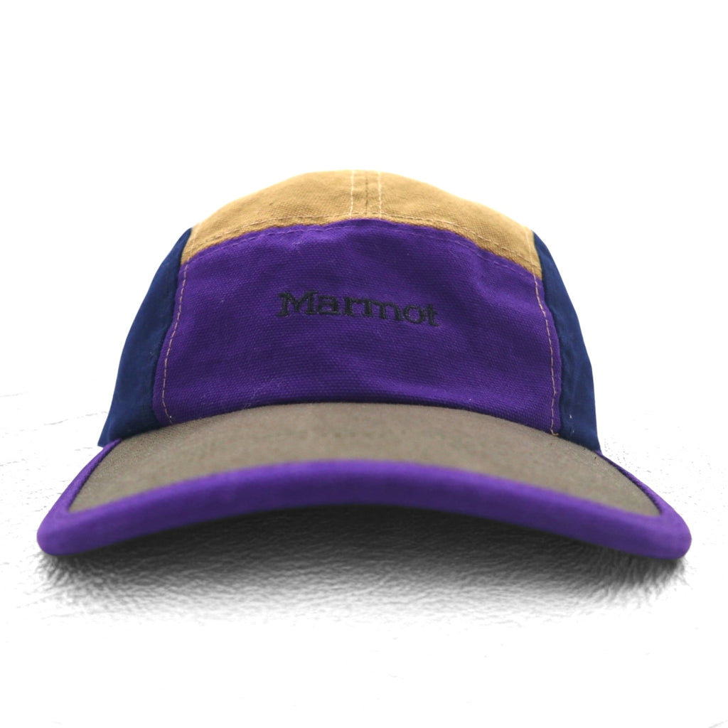 Marmot コットン ダック ジェットキャップ FREE ベルト マルチカラー カラーブロック T0AQJC36
