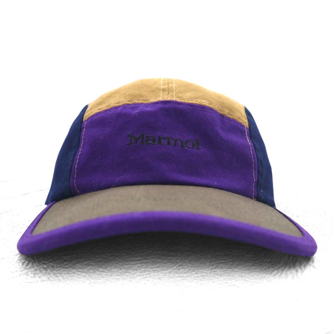 Marmot コットン ダック ジェットキャップ FREE ベルト マルチカラー カラーブロック T0AQJC36
