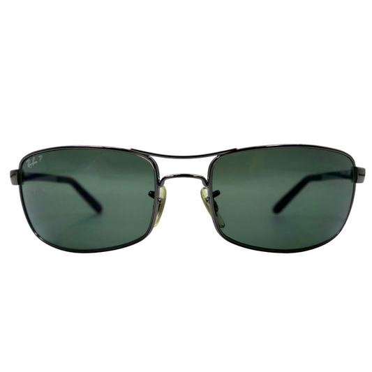 日本然リトテ-古着オンライン-Ray-Ban サングラス ガンメタル RB3212 004/9A 61⬜︎18 POLARIZED 偏光レンズ イタリア製-