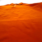 BURBERRY BLACK LABEL ポロシャツ L オレンジ コットン 鹿の子