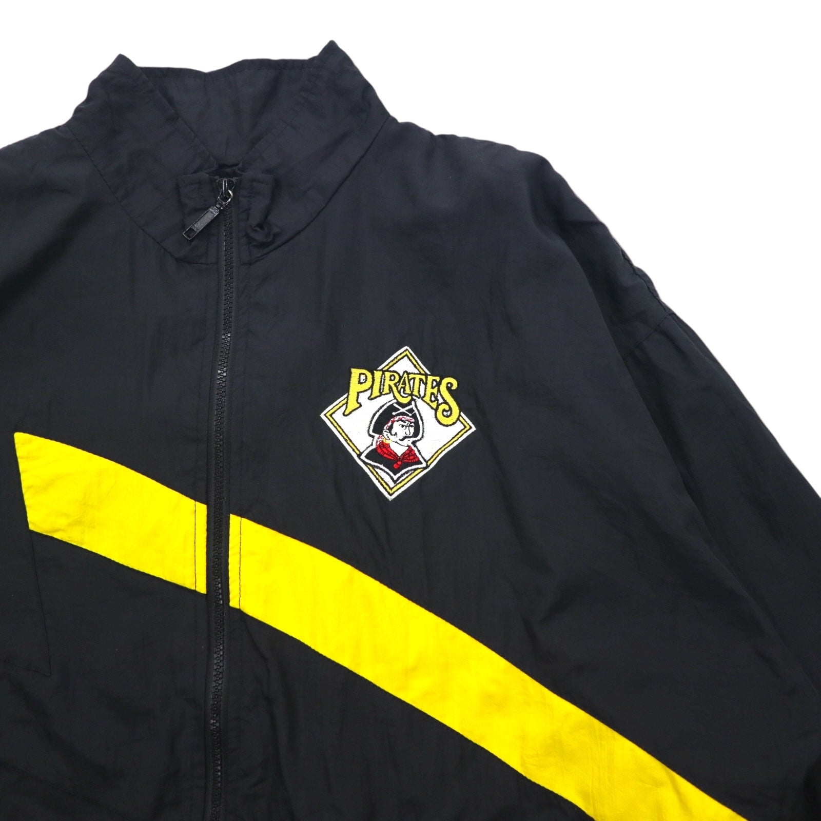 STARTER 90年代 ナイロンジャケット XL ブラック ナイロン PITTSBURGH PIRATES MLB GENUINE MERCHANDISE