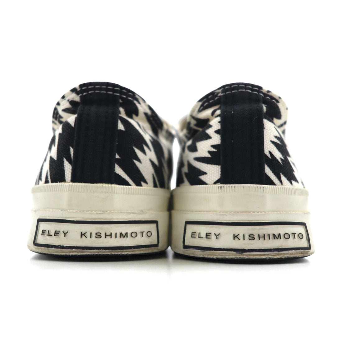 ELEY KISHIMOTO × VANS フラッシュパターン DECK1FLASH スニーカー 27cm キャンバス 8SHR 日本製