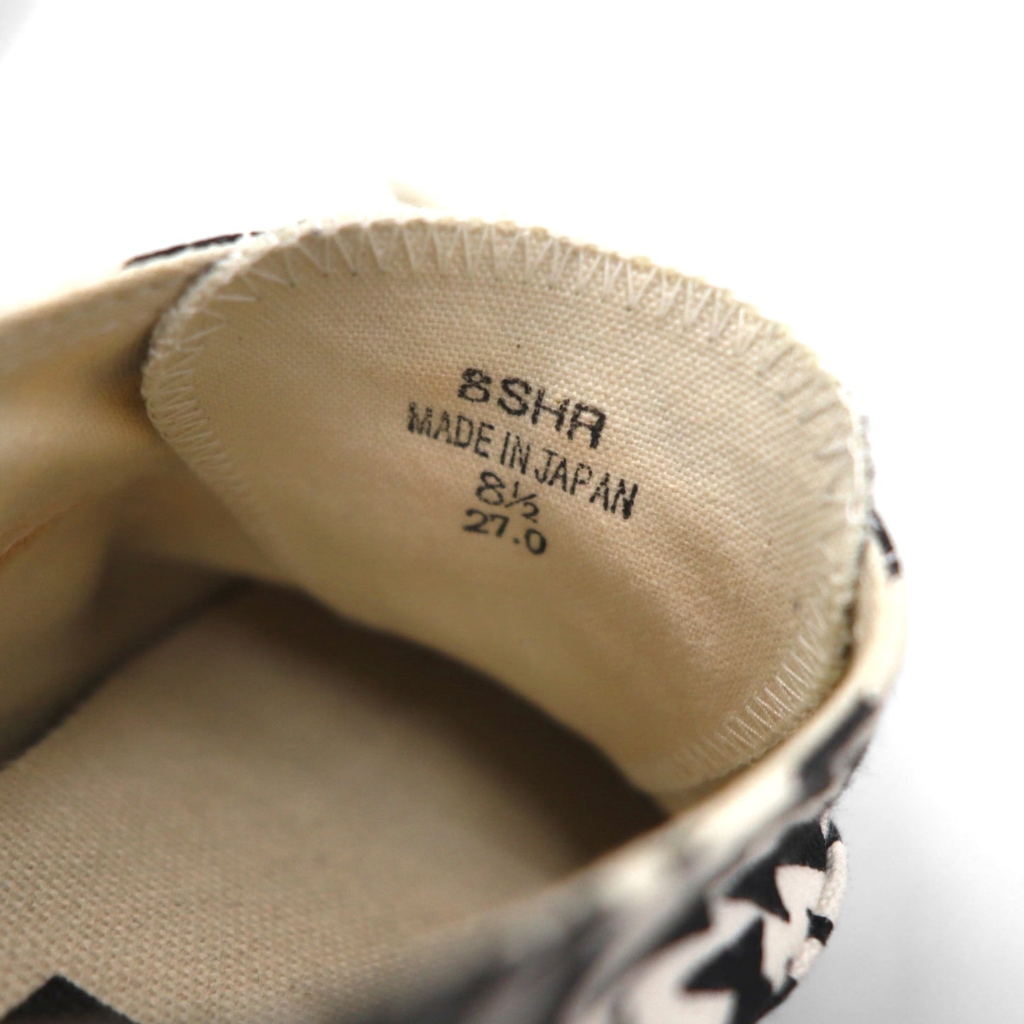 ELEY KISHIMOTO × VANS フラッシュパターン DECK1FLASH スニーカー 27cm キャンバス 8SHR 日本製