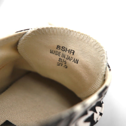 ELEY KISHIMOTO × VANS フラッシュパターン DECK1FLASH スニーカー 27cm キャンバス 8SHR 日本製