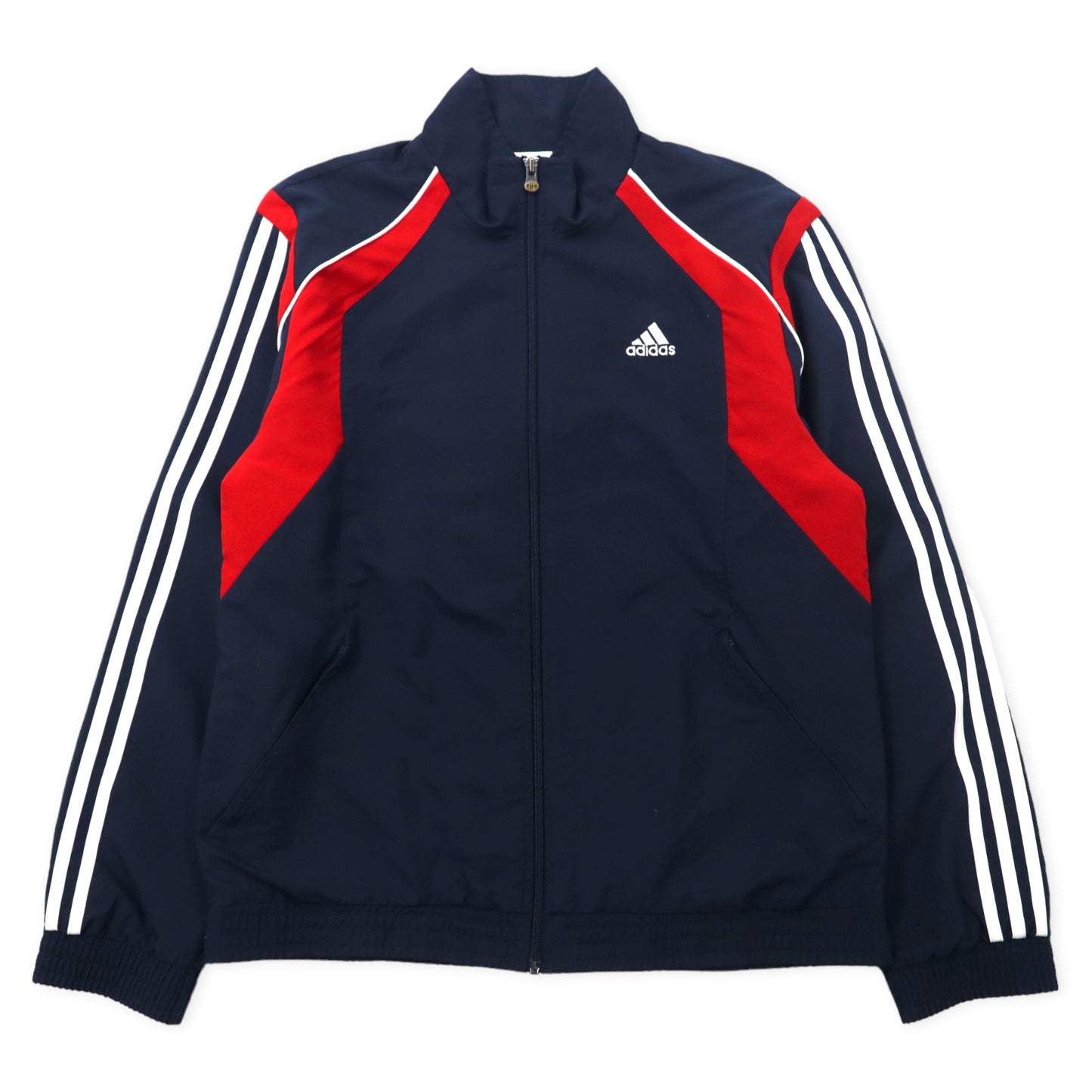 Adidas 00s Track Jacket Jersey O Navy Polyester 3 Striped – 日本然 ...