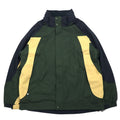 日本然リトテ-古着オンライン-L.L.Bean 90年代 マウンテンパーカー XL カーキ ナイロン 防水 ジップインジップ搭載 山タグ-L.L.Bean 90's Mountain Hoodie XL Khaki Nylon Waterproof Zip-in-Zip Mountain Tag