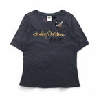 HARLEY DAVIDSON ロゴプリントTシャツ M グレー コットン 115周年記念モデル 未使用品