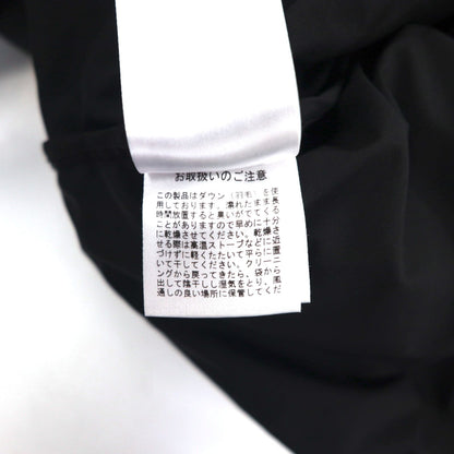 MISTERGENTLEMAN パファー ショート ダウンジャケット PUFFER SHORT DOWN JACKET M ブラック MGT-OT23