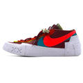 NIKE × KAWS × sacai ブレザーロー Blazer Low スニーカー 26.5cm レッド Team Red レザー DM7901-600
