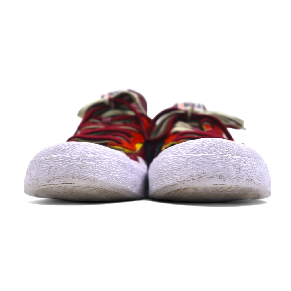 NIKE × KAWS × sacai ブレザーロー Blazer Low スニーカー 26.5cm レッド Team Red レザー DM7901-600