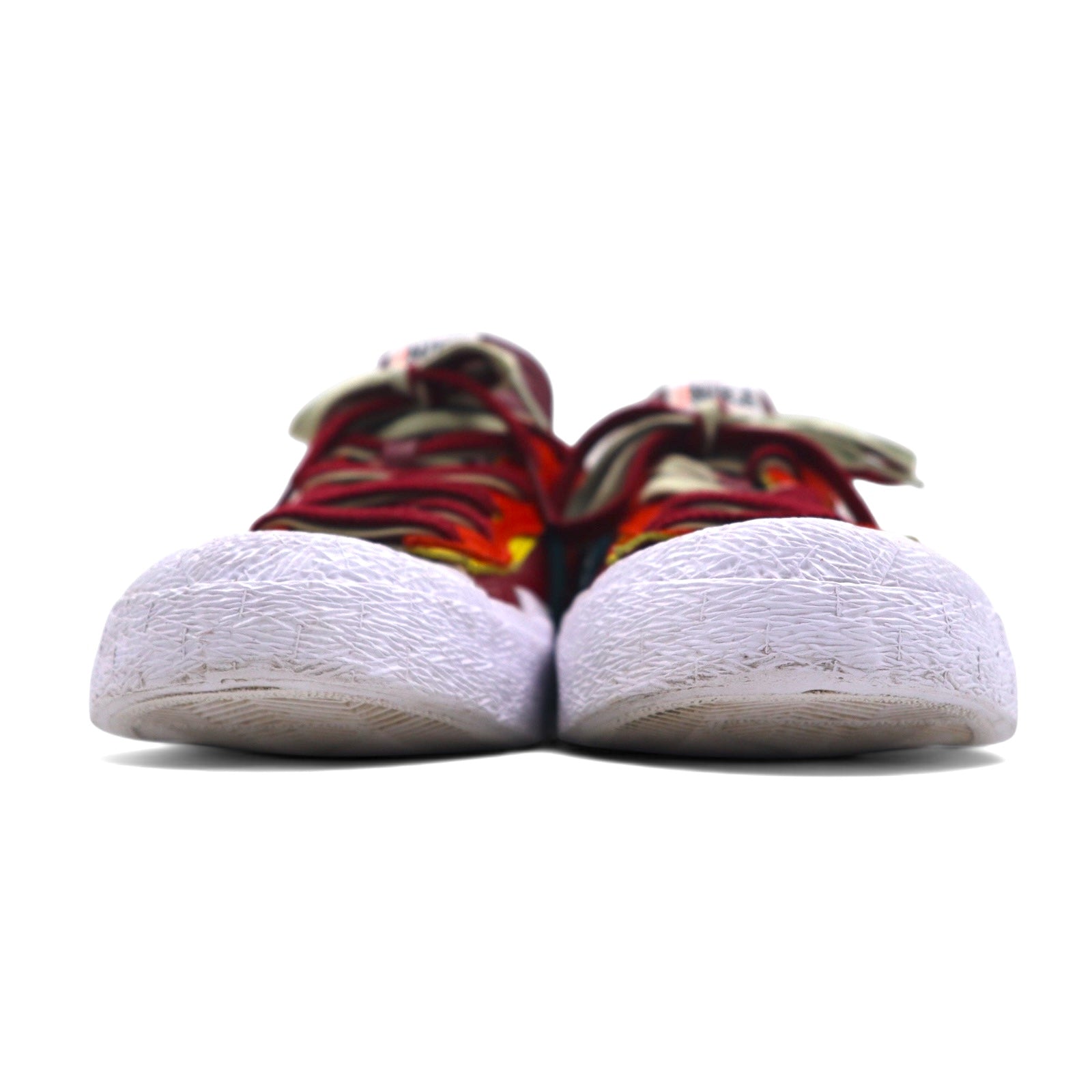 NIKE × KAWS × sacai ブレザーロー Blazer Low スニーカー 26.5cm レッド Team Red レザー DM7901-600