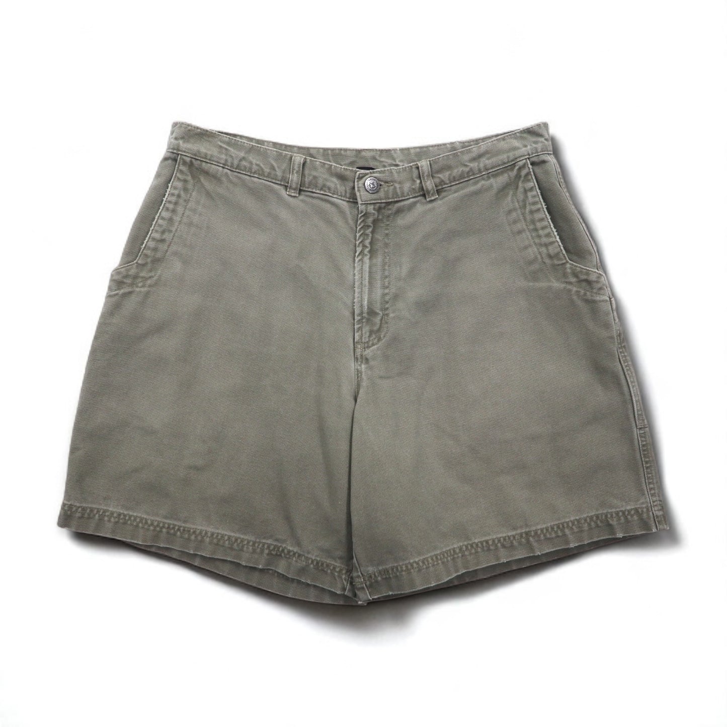 patagonia 00年代 スタンドアップショーツ Stand Up Shorts ダック地 ショートパンツ M カーキ オーガニック コットン