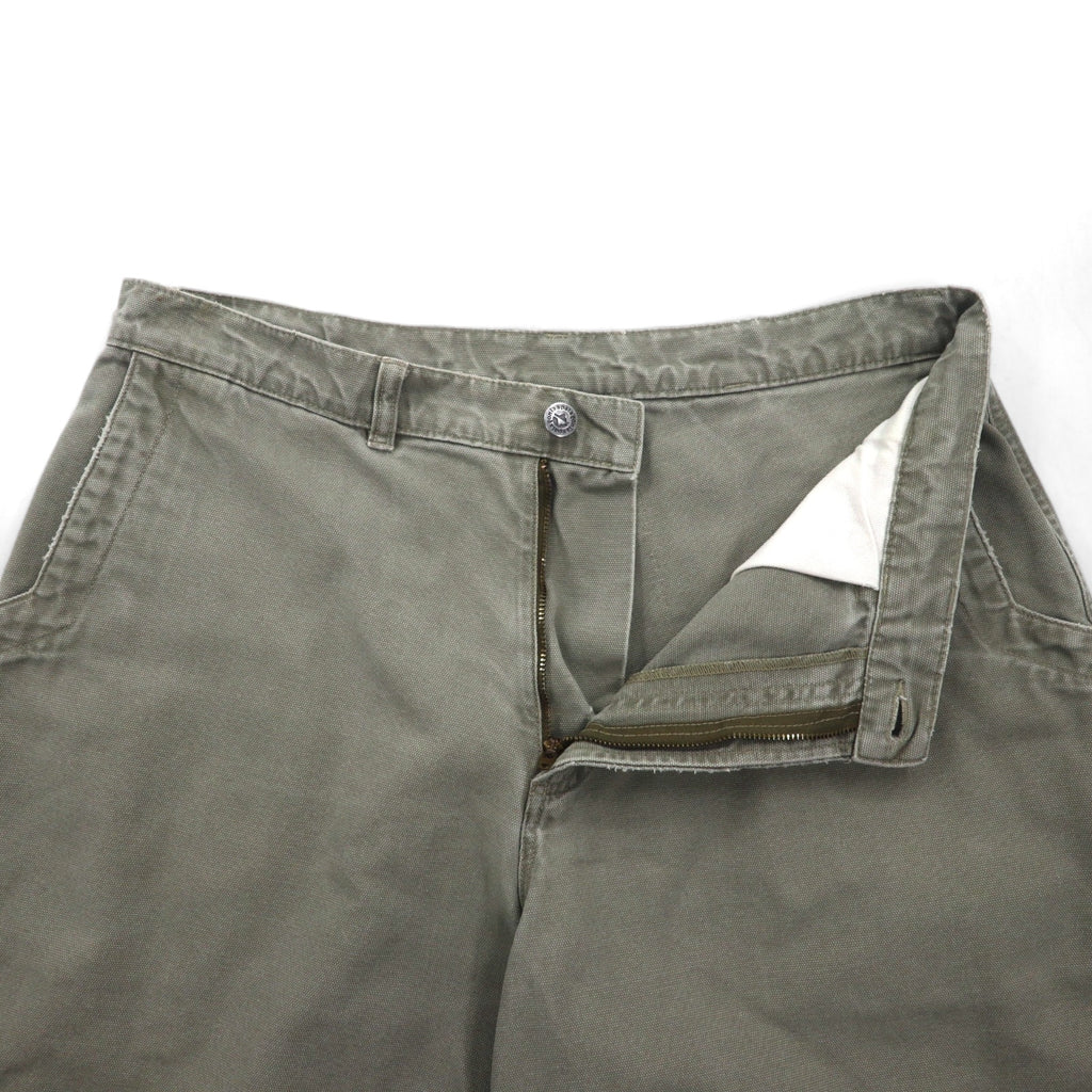 patagonia 00年代 スタンドアップショーツ Stand Up Shorts ダック地 ショートパンツ M カーキ オーガニック コットン