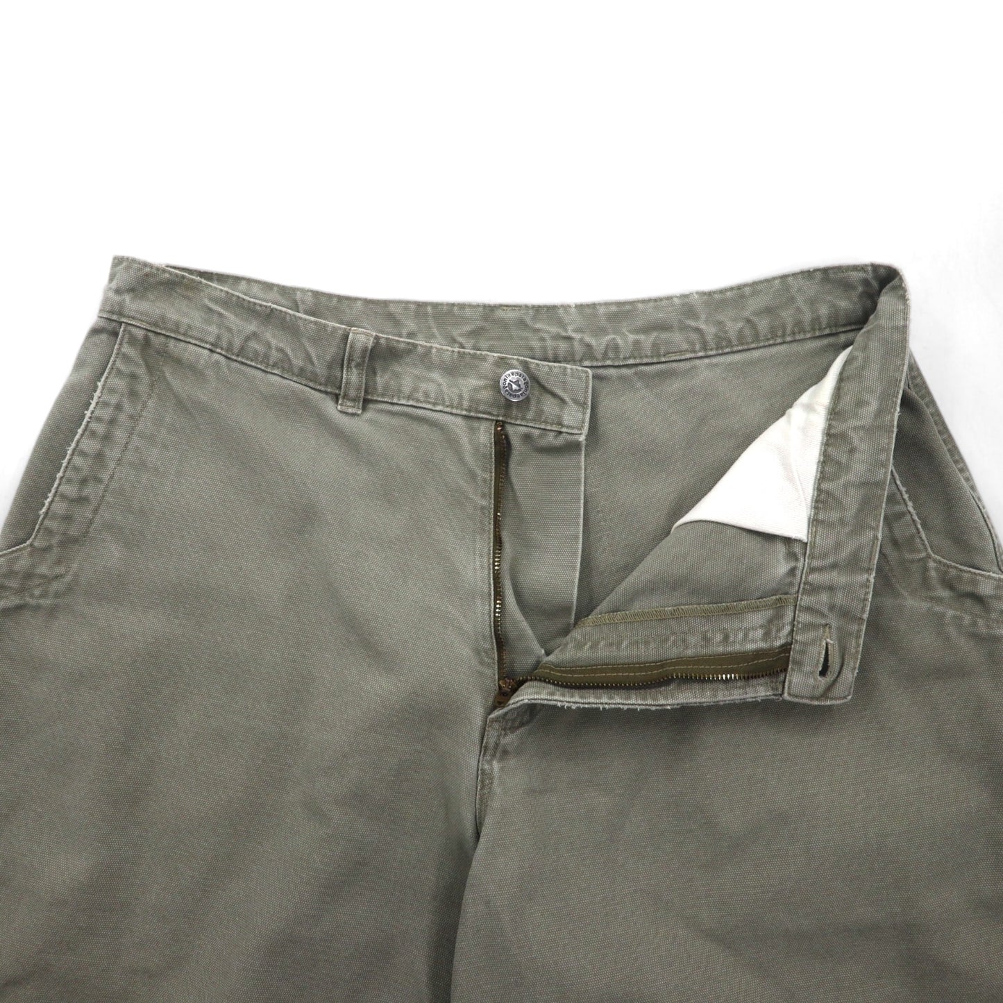 patagonia 00年代 スタンドアップショーツ Stand Up Shorts ダック地 ショートパンツ M カーキ オーガニック コットン